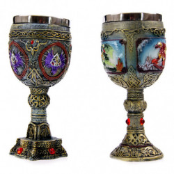 Coupe Peinte motif Dragon