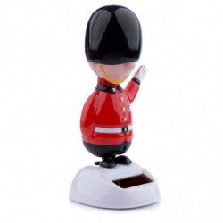Figurine solaire - Soldat de la Garde Royale Britannique