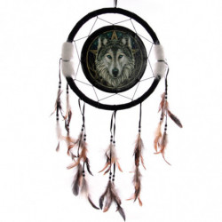 Attrape-Rêve Impression, Loup - Lisa Parker - 33cm
