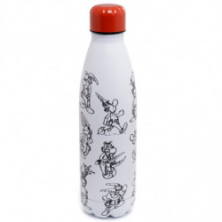Gourde Isolée 500ml en Acier Inoxydable pour Boissons Chaudes ou Froides Astérix - Astérix