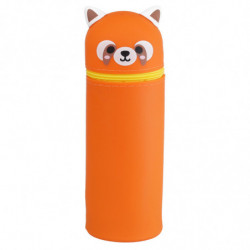 Trousse Silicone Verticale Adoramals - Panda Roux
