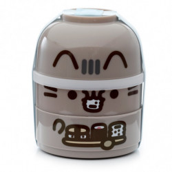 Boîte Repas Bento Ronde Compartimentée Pusheen - Chat