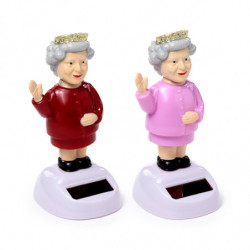 Figurine Solaire - Reine Elizabeth