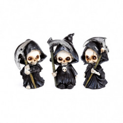 Lot de 3 Faucheuses avec leur Faux