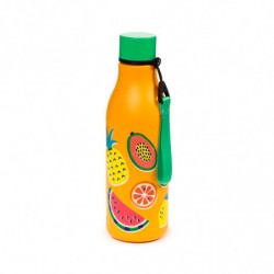 Gourde Isolée 500ml en Acier Inoxydable pour Boissons Chaudes ou Froides - Summer Fruits