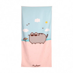 Serviette de Plage en Microfibre - Pusheen le Chat