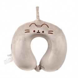 Coussin de Voyage Relaxeazzz Peluché Mémoire de Forme Pusheen le Chat