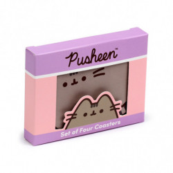 Lot de 4 Dessous de Verre - Pusheen le Chat