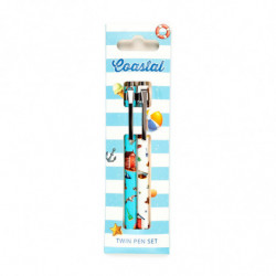 Lot de 2 Stylos - Coastal Bord de Mer