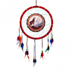 Attrape-rêves Loup des Montagnes 33cm