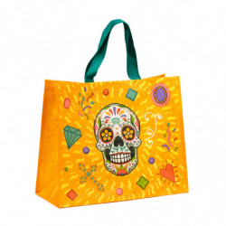 Sac de Courses Réutilisable - Day of the Dead Jour des Morts