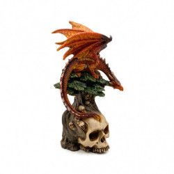 Dragon de Feu sur Arbre de la Mort - Dark Legends