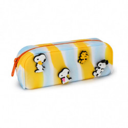Trousse Silicone avec Charmes - Snoopy & Woodstock