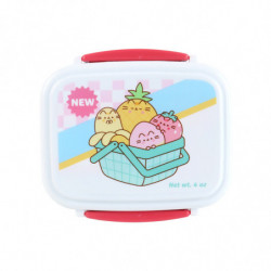 Boite Repas Bento Compartimentée avec couverts - Pusheen le Chat Fruits