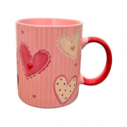 Mug en Porcelaine - Amore Cœurs