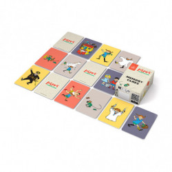 Jeu de Cartes Memory - Fifi Brindacier "Pippi Longstocking"
